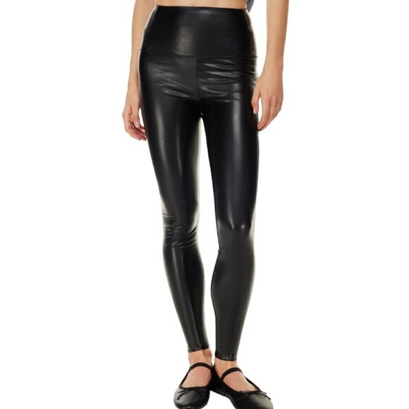WILFRED Free Daria Pant High Waist Vegan Leather Leggings Black Small - Picture 1 of 7